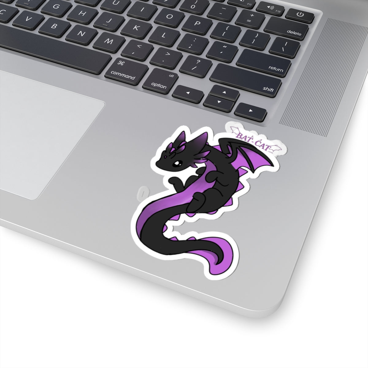 Bat-cat purple axolotl x dragon Sticker