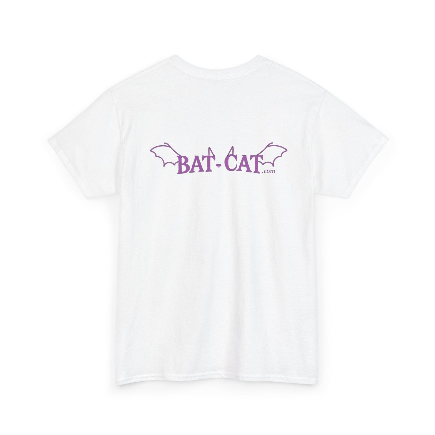 Green bat-cat Unisex Cotton Tee