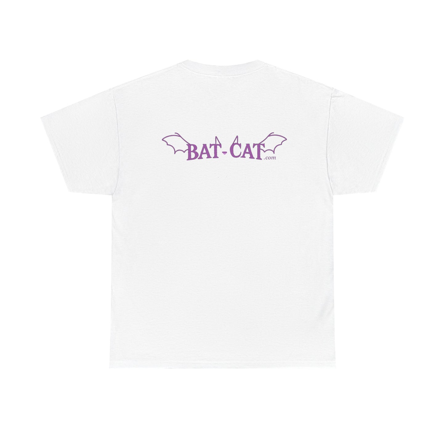 Green bat-cat Unisex Cotton Tee