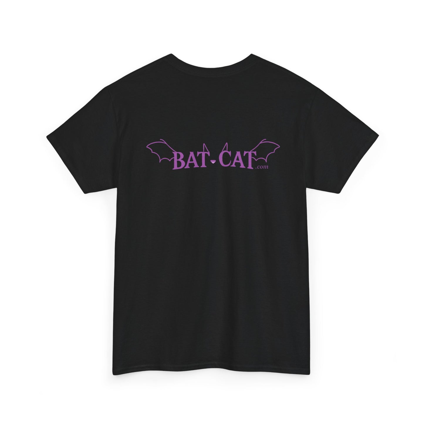 Green bat-cat Unisex Cotton Tee
