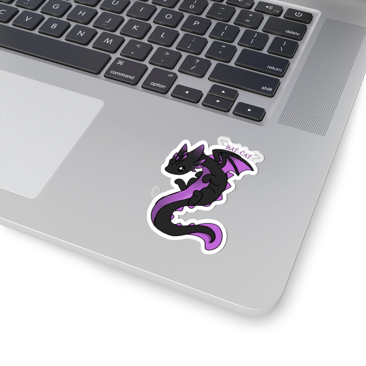 Bat-cat purple axolotl x dragon Sticker